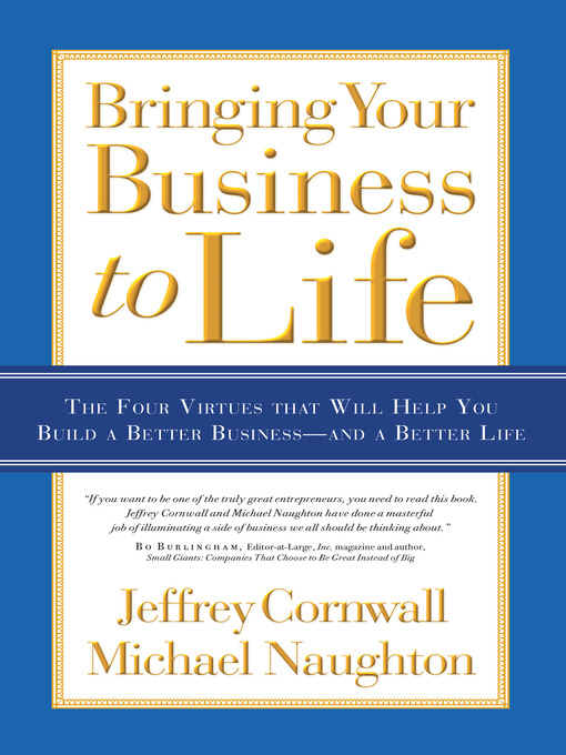 Title details for Bringing Your Business to Life by Jeffrey Cornwall - Available